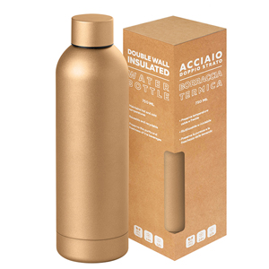 Borraccia termica personalizzabile da 750 ml METAMAT 750 PPC419 - Oro