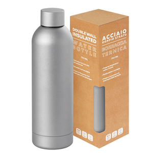 Borraccia termica personalizzabile da 750 ml METAMAT 750 PPC419 - Silver