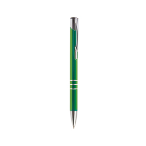 Penna promozionale in alluminio CHROME PPD011 - Verde