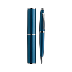 Penna in metallo personalizzata ALEXIA PPD025 - Blu