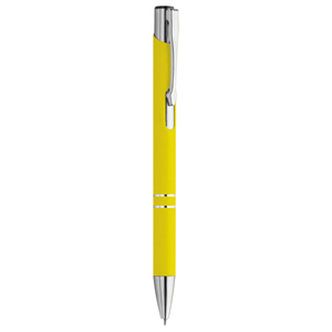 Penna in metallo con logo SILKY PPD032 - Giallo