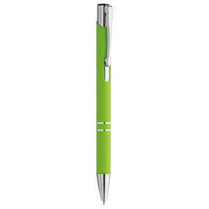 Penna in metallo con logo SILKY PPD032 - Verde lime