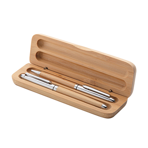 Set penne ecosostenibili in bamboo WOOD SET PPD036 - Senza colore