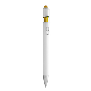 Penna a sfera con touch screen WHITE LASER PPD050 - Oro