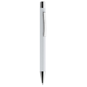 Penna a sfera in metallo KING PPD051 - Bianco