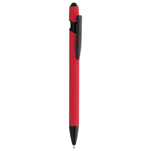 Penna metallo con touch screen EMIR PPD058 - Rosso