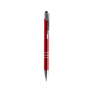 Penna personalizzata in alluminio CHROME PLUS PPD076 - Rosso