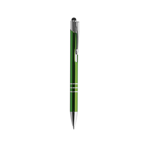 Penna personalizzata in alluminio CHROME PLUS PPD076 - Verde