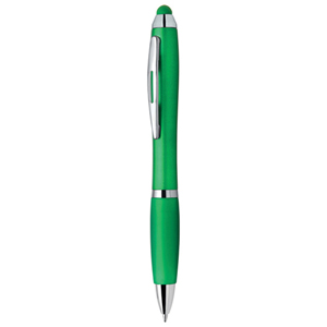 Penna promozionale con touch screen FLASH PLUS PPD091 - Verde