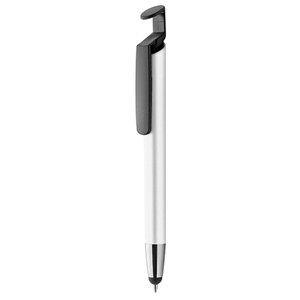 Penna promozionale con supporto per smartphone SMARTPEN PPD128 - Bianco