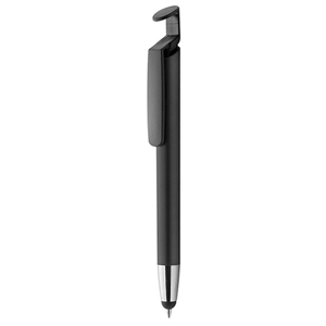 Penna promozionale con supporto per smartphone SMARTPEN PPD128 - Nero