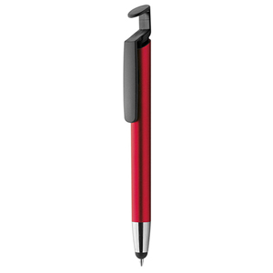 Penna promozionale con supporto per smartphone SMARTPEN PPD128 - Rosso