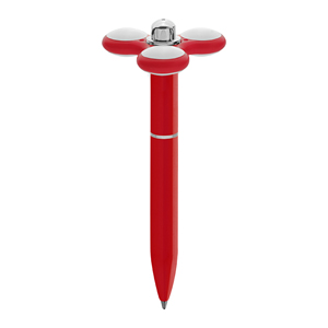 Penna con gadget spinner SPINNER PPD135 - Rosso