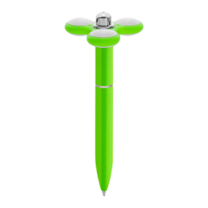 Penna con gadget spinner SPINNER PPD135 - Verde lime