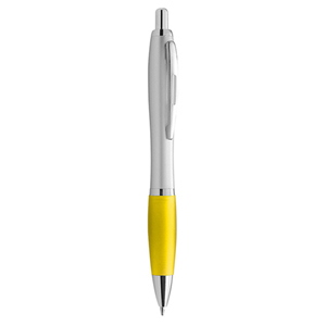 Penne a sfera in plastica JUKE SILVER PPD343 - Giallo