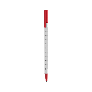 Penna triangolare in plastica TEN PPD391 - Rosso