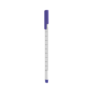 Penna triangolare in plastica TEN PPD391 - Viola