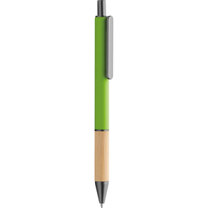 Penna personalizzata in bamboo ELBA PPD534 - Verde lime