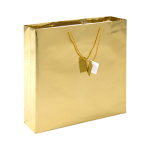 Busta per regali personalizzata SHOPPER PPG001 - Oro