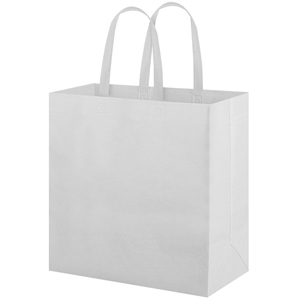 Shopper spesa personalizzata cm 40x20x40 in rpet ECOBAG 2 PPG132 - Bianco