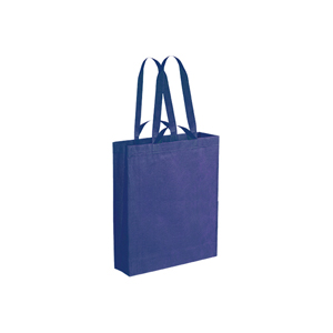 Shopper personalizzata in tnt cm 40x50x10 DOUBLE PPG152 - Blu