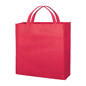 Shopper personalizzata in tnt cm 45x45x14 MADISON PPG154 - Rosso
