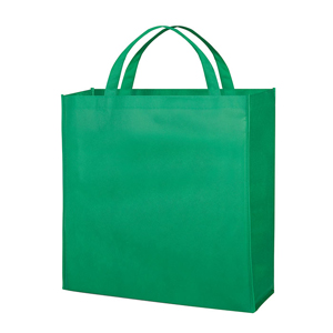 Shopper personalizzata in tnt cm 45x45x14 MADISON PPG154 - Verde