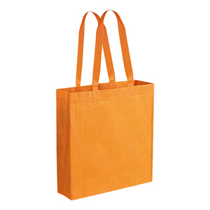 Shopper personalizzata in tnt cm 38x42x10 CELEBRITY PPG156 - Arancio