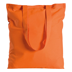 Shopper personalizzata in cotone 130gr cm 38x42 SPRING PPG211 - Arancio