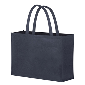 Shopper spesa personalizzata cm 45x40x18 in rpet MOKI PPG466 - Blu