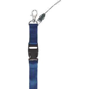 Laccio da collo lanyard SAFETY PPJ506 - Blu