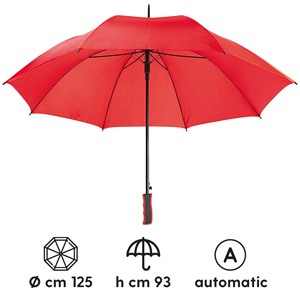 Ombrello tipo golf personalizzato ROOF PPL091 - Rosso