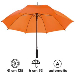 Ombrelli maxi personalizzati ZEUS PPL107 - Arancio