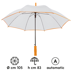 Ombrello matrimonio personalizzabile SUBLI RAIN PPL112 - Arancio