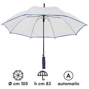 Ombrello matrimonio personalizzabile SUBLI RAIN PPL112 - Blu