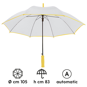 Ombrello matrimonio personalizzabile SUBLI RAIN PPL112 - Giallo