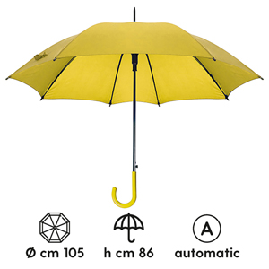 Ombrelli classici personalizzati RAINBOW PPL127 - Giallo