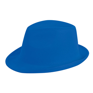 Cappello personalizzato per feste in paglia sintetica COOL PPM175 - Royal