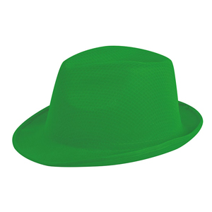 Cappello personalizzato per feste in paglia sintetica COOL PPM175 - Verde