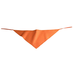 Fazzoletto da collo - bandana personalizzata in policotone HARLEY PPM188 - Arancio