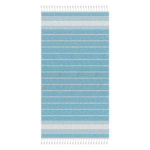 Telo mare fouta in 100% cotone 180 gr  FOUTA TOWEL PPM945 - Azzurro