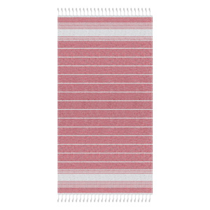 Telo mare fouta in 100% cotone 180 gr  FOUTA TOWEL PPM945 - Rosso