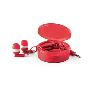Cuffiette auricolari STR11032 - Rosso