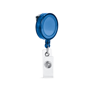 Porta badge estensibile YEATS STR53569 - Blu