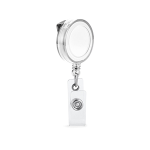 Porta badge estensibile YEATS STR53569 - Bianco