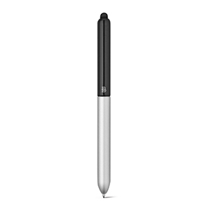 Penna a sfera in alluminio con punta touch NEO STR81001 - Nero - Cromato satinato