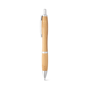 Penna a sfera in bamboo NICOLE STR81010 - Naturale