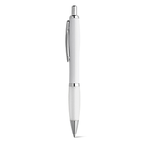 Penna a sfera con dettagli in metallo MOVE BK STR81161 - Bianco