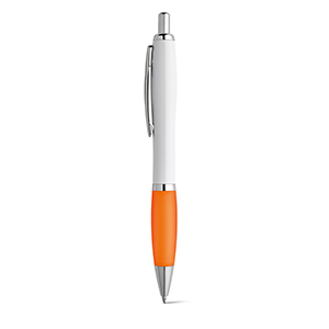Penna a sfera con dettagli in metallo MOVE BK STR81161 - Arancione