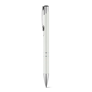 Penna a sfera in alluminio BETA BK STR81165 - Bianco